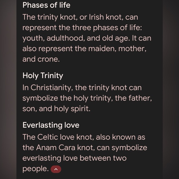 Rose Gold Celtic knot 6 Pt Star W/Red & White Sapphire W/Crystal in Center Ring - Picture 10 of 10